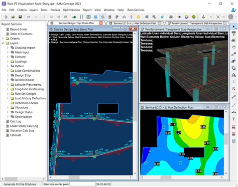 RAM Concept: Concrete Slab Design Software | Bentley Systems