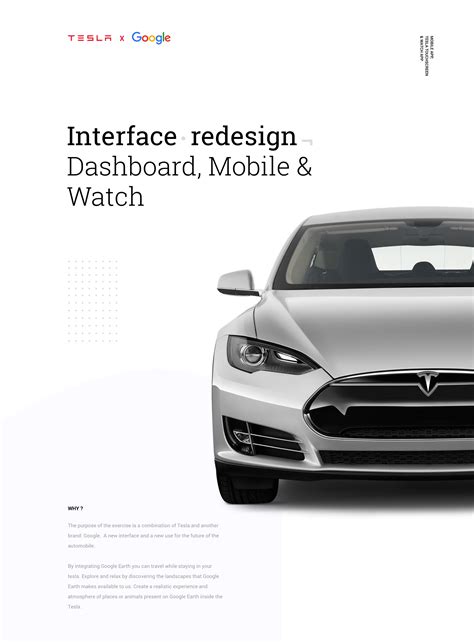 Tesla Model X & Google Dashboard Concept :: Behance