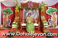 Baby Shower Decoration | Dohale Jevan Decoration In Pune | Baby shower jewelry, Wedding album ...