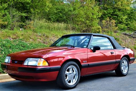 1990 Ford Mustang LX 5.0 Convertible 5-Speed for sale on BaT Auctions - sold for $13,500 on June ...