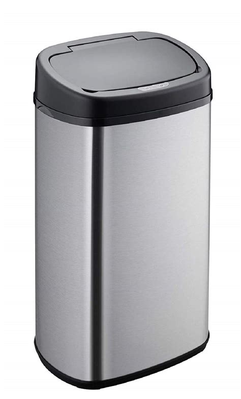 Simpli-Magic Stainless Steel Motion Sensor Trash Can & Reviews | Wayfair