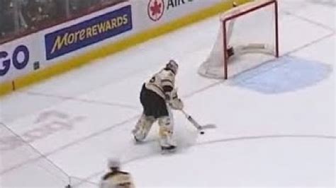 WATCH: Linus Ullmark Goal Video Circulated On Twitter Reacts As First ...