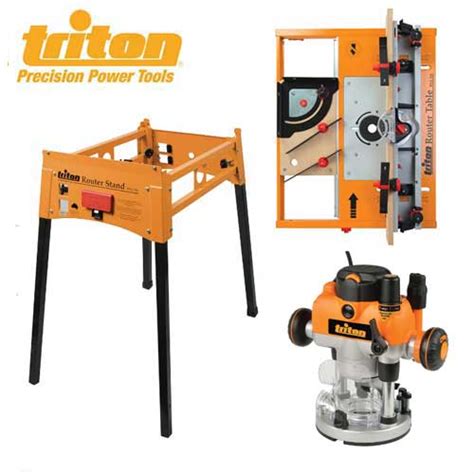 Triton Precision Router Table with Dual Mode Precision Plunge Router 1400W - Tools4Wood