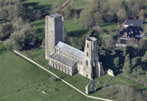 Wymondham Abbey aerial image - February 2014 - A | Aerial images ...