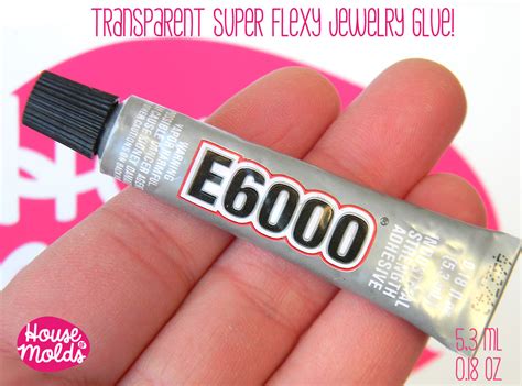 E6000 Clear Jewelry Glue 5.3 ml-mini tube-perfect for jewelry making flexible and strong - House ...