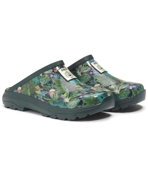 Women’s Aigle Corlay Print Non-Slip Rubber Clogs