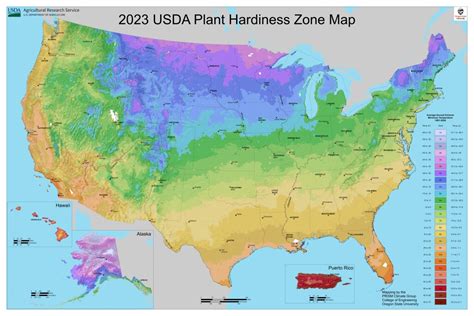 What are the horticultural implications of the USDA's updated Plant Hardiness Zone Map for U.S ...