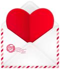 Love Envelope Clip Art Image | Gallery Yopriceville - High-Quality Free Images and Transparent ...