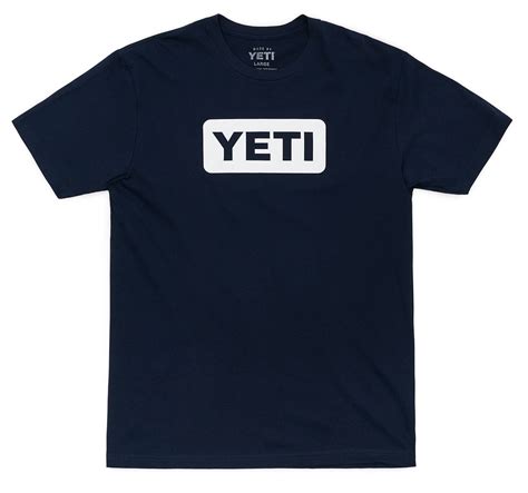 YETI Logo Badge T-Shirts - TackleDirect