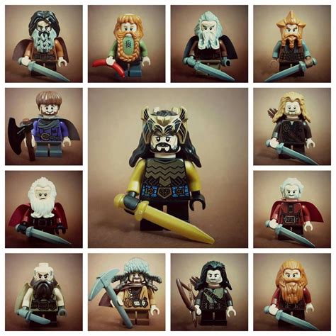 Kjellvisen on Instagram: “The Hobbit, all the dwarves.....#lego # ...