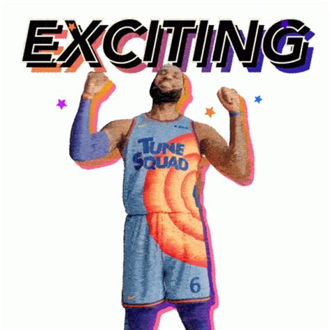 Exciting Lebron James Sticker – Exciting Lebron James Space Jam A New Legacy – discover and ...