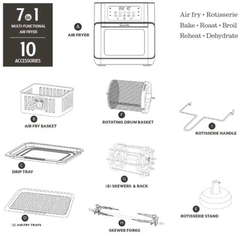 Sur La Table Air Fryer Manual: 13-Quart Multifunctional Owner's Guide