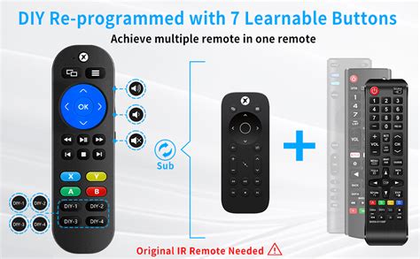 Amazon.com: tiebutie Pre-Programmed Media Remote Control Compatible ...