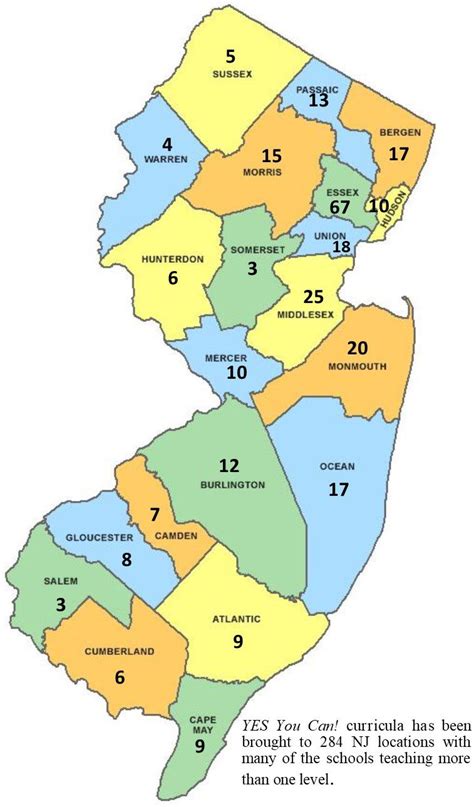 Schools in NJ and Other States - NJ Physicians Advisory Group