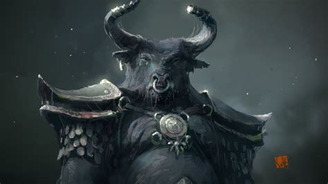 king minotaur by soft-h on DeviantArt