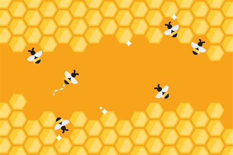 Yellow Honeycomb Background, Yellow, Honeycomb, Pentagon Background ...