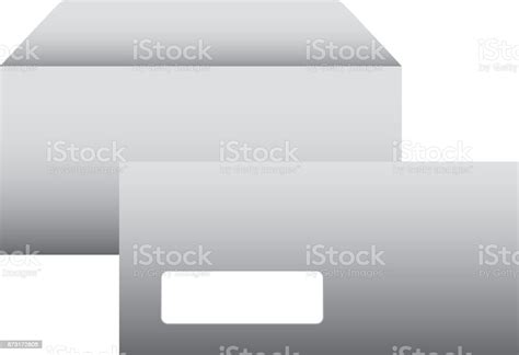 Envelopes Corporate Stationery Office Template Blank Stock Illustration - Download Image Now ...