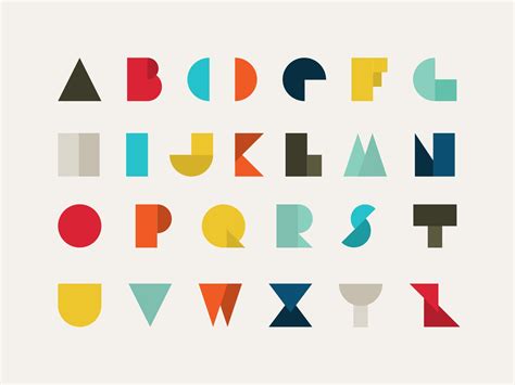 Geometric Alphabet Design