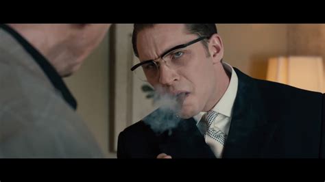 Celebrity Smoking Cigar : Tom Hardy in Legend (2016)