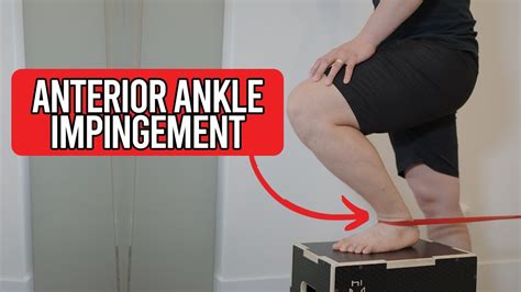 How to do exercises for Anterior Ankle Impingement - YouTube