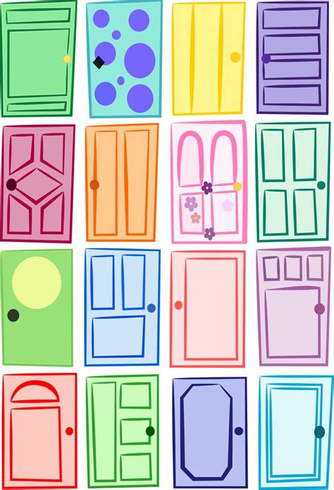 Printable Monsters Inc Door Templates