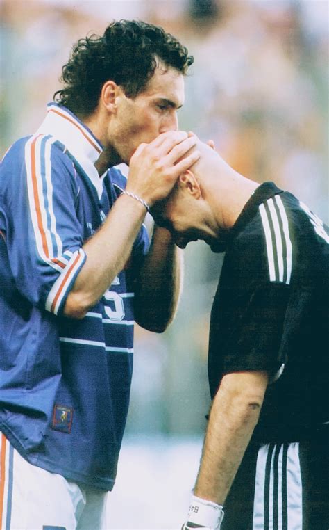 Greats Of The Game - Laurent Blanc and Fabien Barthez 1998 Defender...