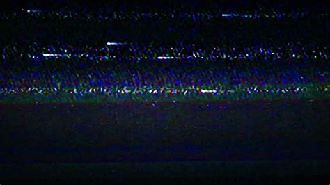 VCR tracking static - a still from one of the VHS tape effects included with "Creation VHS ...