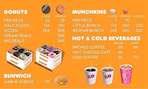 DUNKIN DONUTS MENU PHILIPPINES UPDATED PRICES 2023, 59% OFF