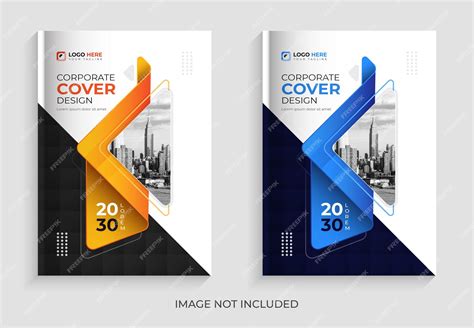 Premium PSD | Corporate Business Book Cover design template Set