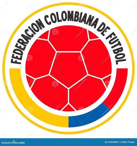 Logo of the Colombian National Football Team Editorial Photography - Image of emblem, label ...