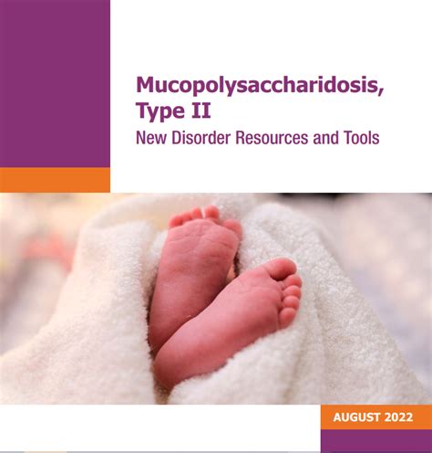 Mucopolysaccharidosis type II: New Disorder Resources and Tools | NewSTEPs