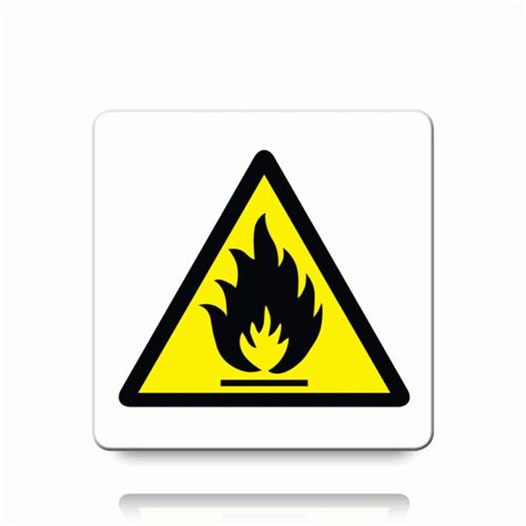 Buy Flammable Symbol Labels | Danger & Warning Stickers