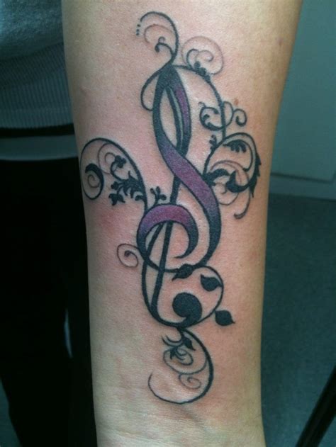 150+ Meaningful Treble Clef Tattoo Designs for Music Lovers (2023)