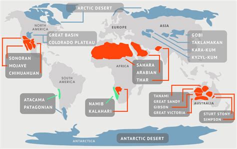 Deserts of the World | The 7 Continents