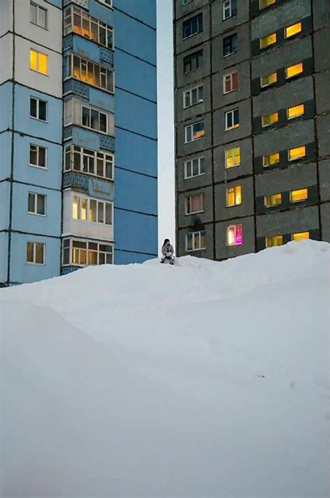 20 Surreal Photos From Norilsk, Russia's Coldest City, That Just Got Two Months Worth Of Snow In ...