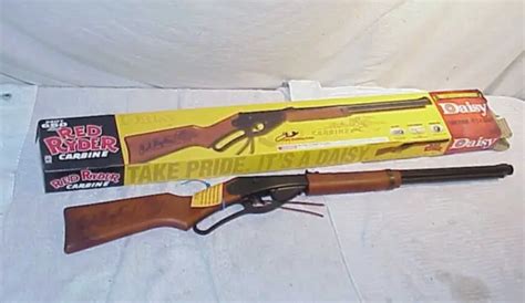 DAISY 75TH ANNIVERSERY RED RYDER Carbine BB GUN #22 of 100 NEAR MINT In The Box $175.00 - PicClick