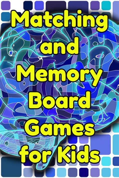 Top Matching and Memory Board Games for Kids 2020 | Kims Home Ideas | Board games for kids ...