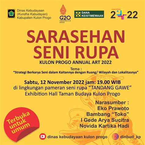 DISBUD - Sarasehan Seni Rupa