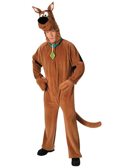 Deluxe Adult Scooby Doo Costume | Cartoon Character Costume