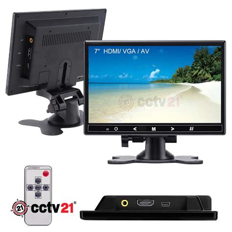 Jual TV Monitor LCD TFT 7 Inch input HDMI VGA BNC RCA PROMO CCTV21 | Shopee Indonesia