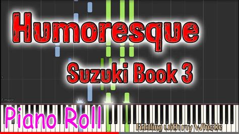 Humoresque - A Dvorak - Suzuki Book 3 - Play Along Piano Accompaniment ...