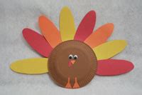 Thanksgiving Paper Plate Turkey Craft | All Kids Network