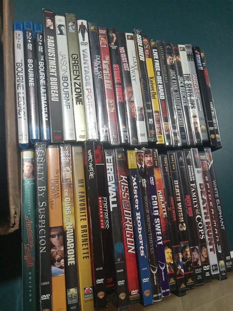 Lot of 42 Action DVDs Assorted Bulk Bundle Free Shipping! | eBay