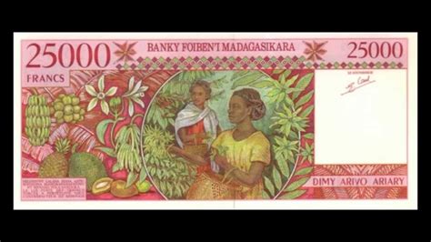 All Malagasy Ariary Banknotes - Banque Centrale de Madagascar - 1988 to ...