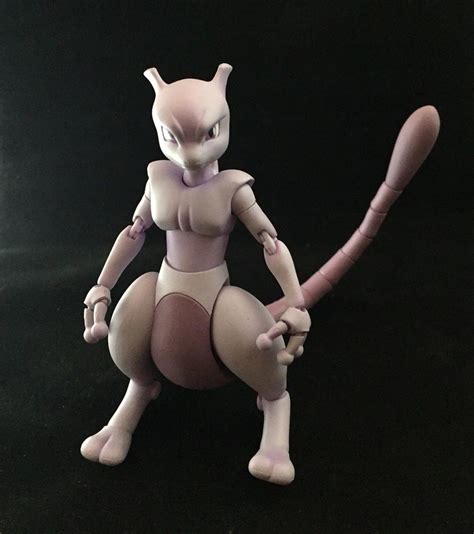 D-arts Mewtwo with Mew Pokemon Figure Bandai US Seller | #1918087073