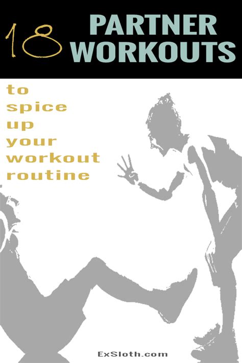 18 partner workouts to spice up your fitness routine | ExSloth