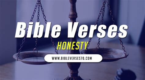 70 Bible Verses about Honesty | Church