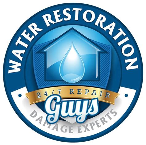 Water Restoration | Company logo design, Logo design, Repair