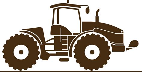 Tractor Svg Eps Png Dxf Clipart For Cricut And Silhouette Etsy | My XXX ...