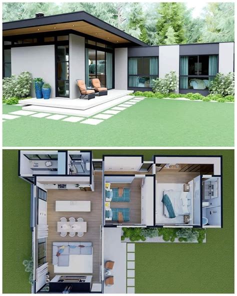 Dream Tiny Living | Small house blueprints, Small house design ...